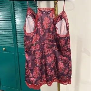 Free People NEW Intimately Night Special Cami Top in Lemon Custard Combo - M thumbnail 4