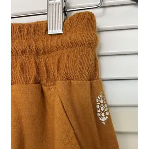 Free People Movement Joggers Women's Small Golden Yellow Drawstring Athleisure thumbnail 5