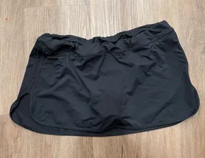 Athleta Black Athletic‎ Skirt Shorts Built-in Liner Women's XL thumbnail 1