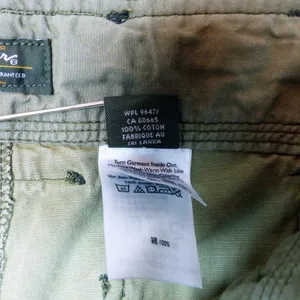 Eddie Bauer Utility Cargo Pants Womens 2 Green Roll Tab Convertible Leg Y2K thumbnail 13