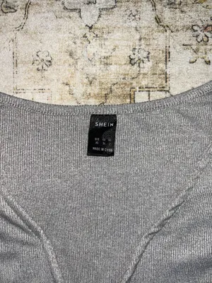 Deep V high cut bodysuit thumbnail 4