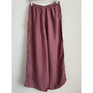 Athleta Calm Cool Pant Women's M Rose Pink Wide Leg Breathable Lightweight Silky thumbnail 5