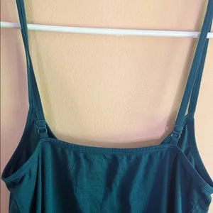 Serra Dark Teal Double-Strap Camisole thumbnail 4