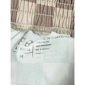 NWT Albion Cher Skirt Medium Brown Checkers Jetsetter Travel Performance Stretch thumbnail 9