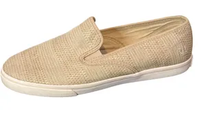 Ralph Lauren Womens Slip on Sneakers Size 7.5 RL Logo Preppy Nautical Minimalist thumbnail 1