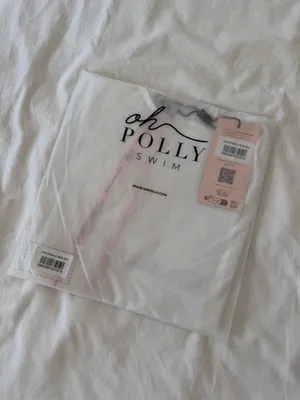 Oh Polly Sheer White Poncho thumbnail 4