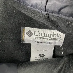 Vintage‎ Columbia Titanium Snow Pants Womens Small Black Insulated Ski Lined thumbnail 8