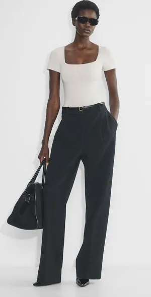 Aritzia Squareneck Bodysuit thumbnail 1