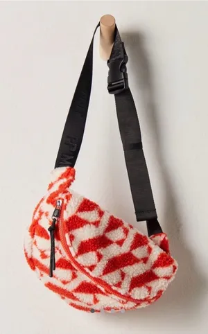 Free People Movement $68 Printed Sherpa Sling Bag NWT thumbnail 1