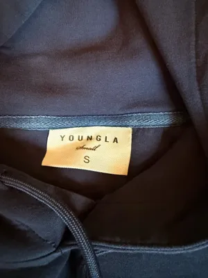 Navy Young LA Hoodie Blue thumbnail 5