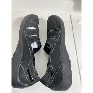 Women’s Clarks Haley Stork Black Comfort Flats Size 9 N Barely Worn thumbnail 13