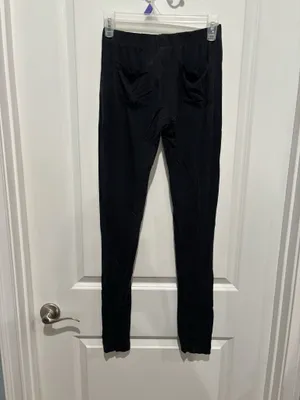 POL Black Lace Up Lounge Pants, Sz S thumbnail 2