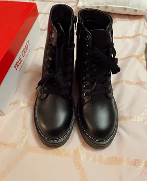 True Craft Black Combat Boots NEW!! thumbnail 4