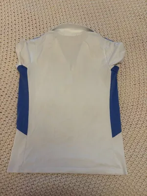 RLX Ralph Lauren Women's White and Blue Quarter-Zip Golf Polo Shirt thumbnail 3