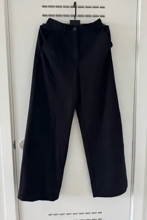 PIECES Black Pants ASOS  thumbnail 1