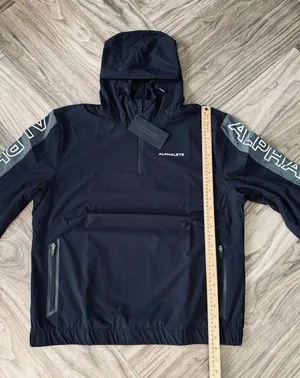 Alphalete Women’s EXP Tech Windbreaker- Black Matter, Size XL thumbnail 5