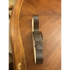 Banana Republic Leather Snakeskin Belt Sz S Made In Italy thumbnail 2