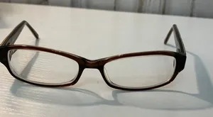 Bebe Eyeglasses Frames Womens Brown Tortoise Cat Eye thumbnail 1