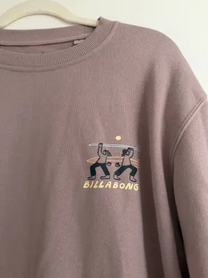 billabong purple sweatshirt  thumbnail 3