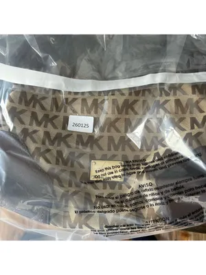 Michael Kors Women's Brown and Cream Shoulder Bag #260125 thumbnail 13