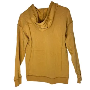 American Eagle Women's Small Hoodie Tan‎ Yellow Legging Fit Comfy Lounge Soft thumbnail 4