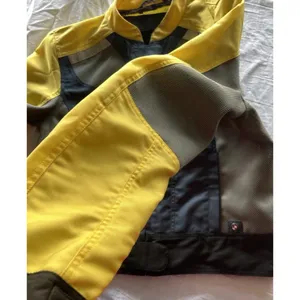 BMW Air Flow 2 Women's Size 8R Motorcycle Jacket Padding Armor Yellow RARE thumbnail 15