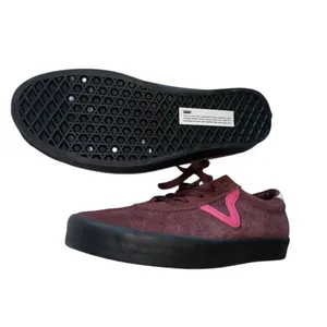 NEW Vans Off The Wall Sport Low Top Sneaker Pop Brown Pink Suede M 7 W 8.5 thumbnail 9