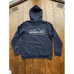 Patagonia Men's Unity Fitz Uprisal Hoodie New Navy Men's S/ Women's M NWT $89 thumbnail 7