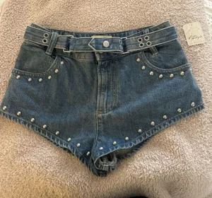 Free People Denim Micro Shorts thumbnail 1