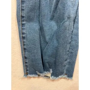 Sidefeel Jeans Distressed Medium Wash Straight Leg High Rise Stretch Women's 18 thumbnail 6