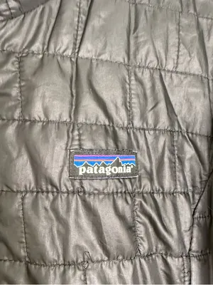 Patagonia Nano Puff Jacket Women’s Small Black Lightweight Quilted Coat thumbnail 2