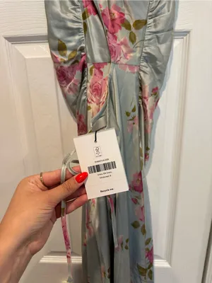 Reformation Anaiis Silk Dress thumbnail 5