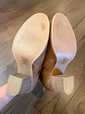 Steve Madden Gilmore Tan Suede Ankle Booties Size 6.5 - C54-102 thumbnail 6