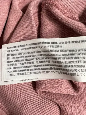 Hollister Pink Sweatshirt Size Small - VGUC thumbnail 7