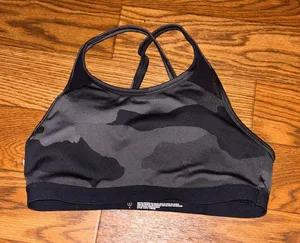 Aerie Women's Chill Play Move Racerback Sports Bra Navy Size Large thumbnail 1