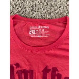 Cleveland Clothing Co Women's Red‎ "I'm the Wurst" Short Sleeve Tee Size 2XL thumbnail 3