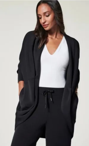SPANX AirEssentials Cocoon Cardigan Black Women’s XS/S thumbnail 1