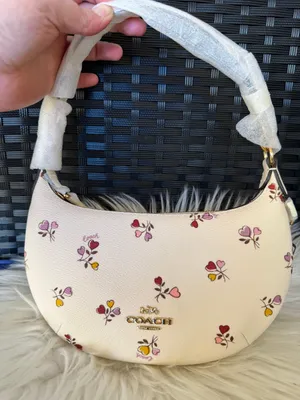 Coach Mini Payton Bag With Heart Print CX609 NWT Chalk Multi thumbnail 6