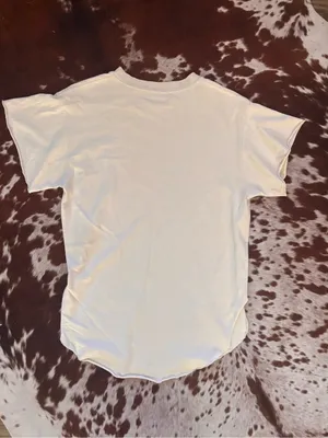 Lick swallow‎ suck Cream Graphic Tee - 'You Had Me at Tequila' sz small thumbnail 3