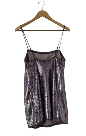 FREE PEOPLE Intimately Time To Shine Sequin Purple Slip Mini Dress thumbnail 4