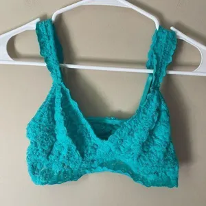 aerie teal bralette  thumbnail 1