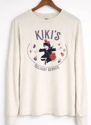 Kiki’s Delivery Service Long Sleeve Shirt | Studio Ghibli Her Universe | Size M thumbnail 1