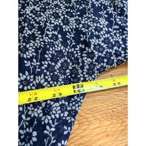 Ulla Johnson Samira Dress Silk Floral Drop Waist Mini Dress Bleu Blue Size 10 thumbnail 7