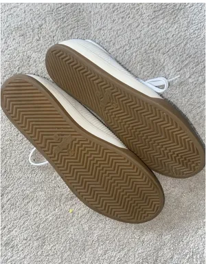 Rothy’s The Lace Up Vanilla Off White Textile Athletic Sneaker Shoes Wm 9US 40EU thumbnail 11