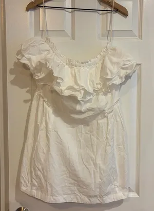 Free People Off-The-Shoulder Dress thumbnail 1