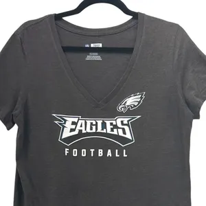 National Football League Team Apparel Philadelphia Eagles Shirt Gray XL thumbnail 3