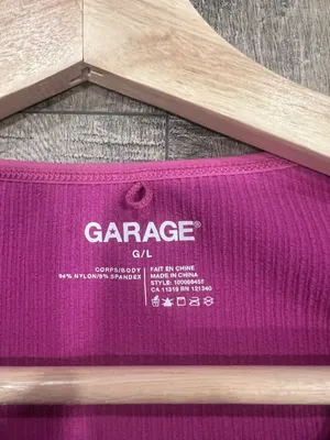 Garage hot pink  tee thumbnail 3