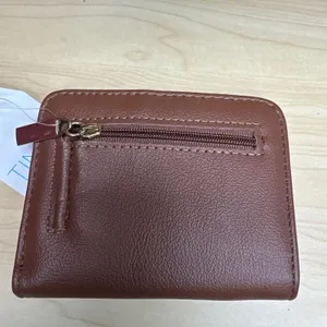 Time And Tru Brown faux Leather Twofold Wallet New thumbnail 2