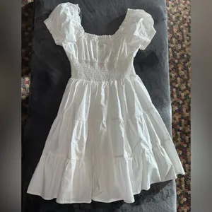 Princess Polly Daniela Mini Dress in White Size 4 thumbnail 9