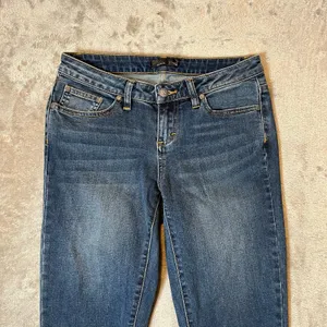 prAna London Sz 26 Short‎ Denim Blue Jeans Faded Antique Women's thumbnail 2